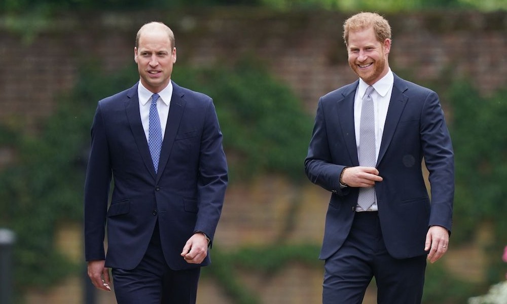 How Prince William And Prince Harry Spent The 25th Anniversary Of Princess Diana's Death