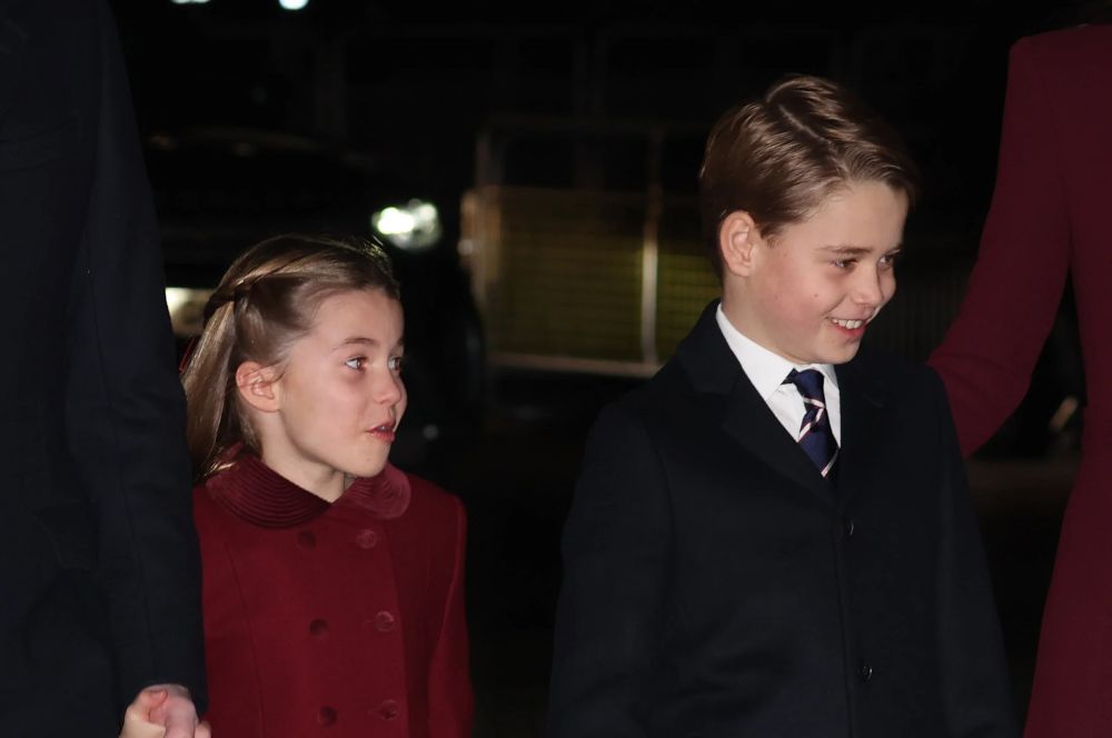 Prince George and Princes Charlotte