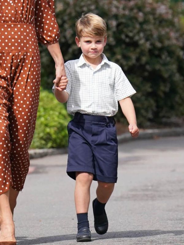 Prince Louis first school day