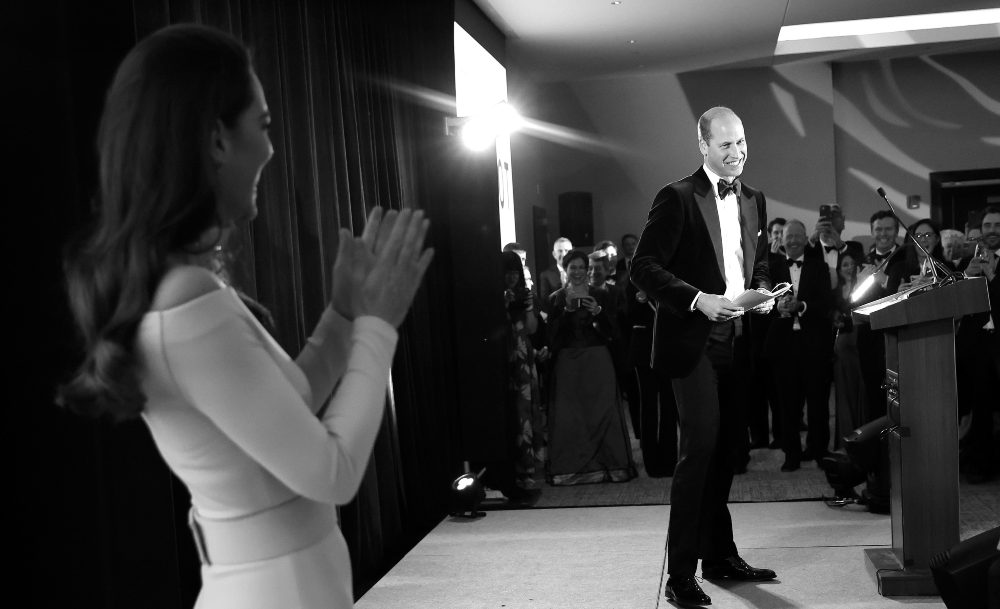 Prince William and Princess Kate behind the scenes photo at Earthshot Awards Boston 2022