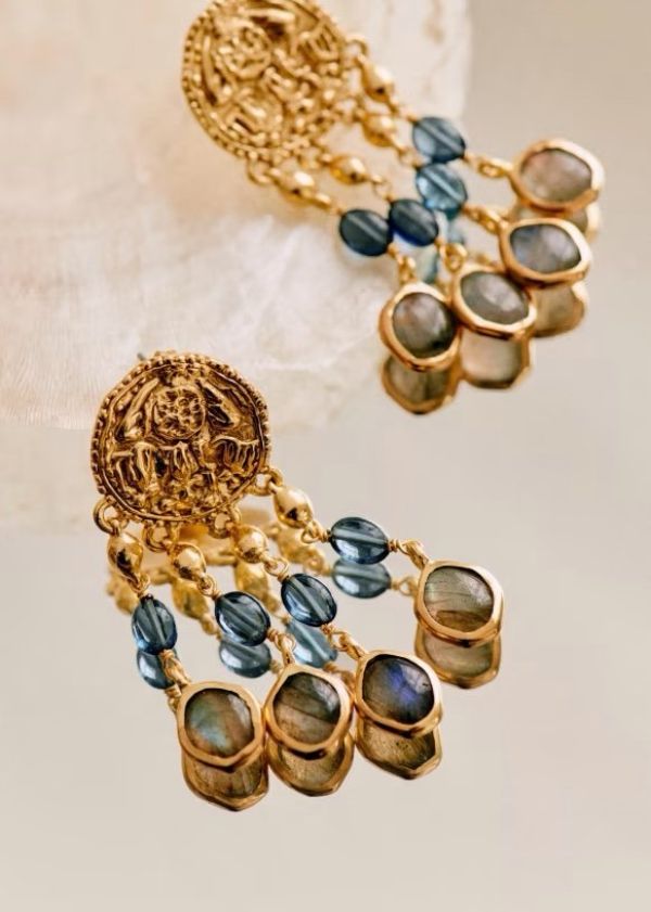 The Princess' Sezane Dina earrings