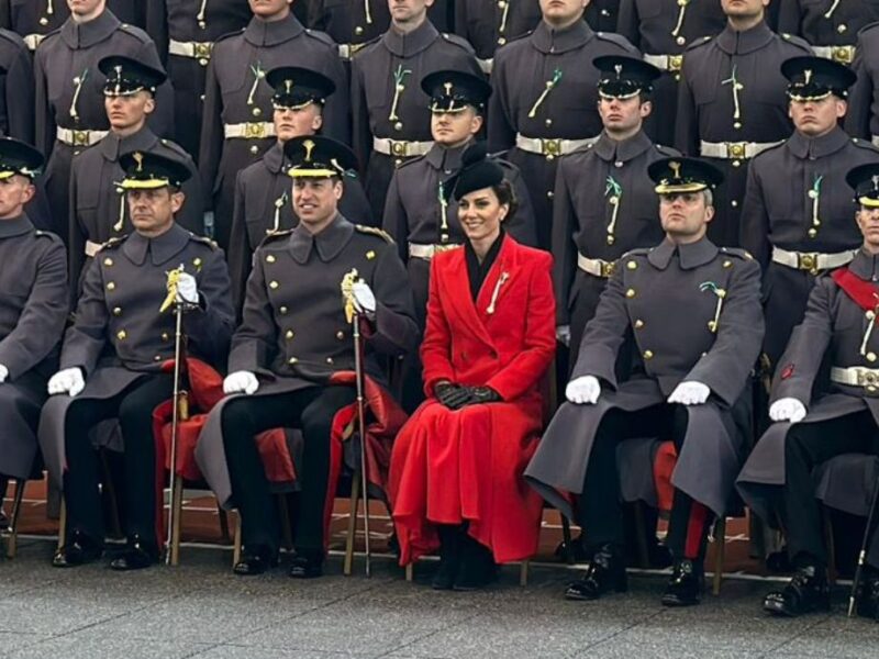 Princess Kate Join Prince William For Welsh Guards Parade