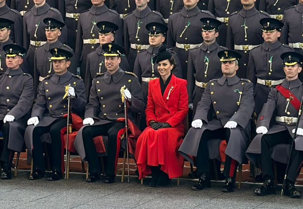Princess Kate Join Prince William For Welsh Guards Parade