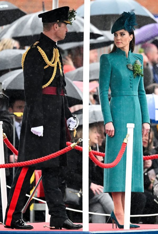 Princess Kate Takes Over Prince Williams Title St Patrick's Day