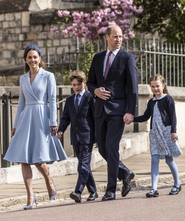 Princess Kate's Gets A New Job At Royals' Easter Lunch George Charlotte William