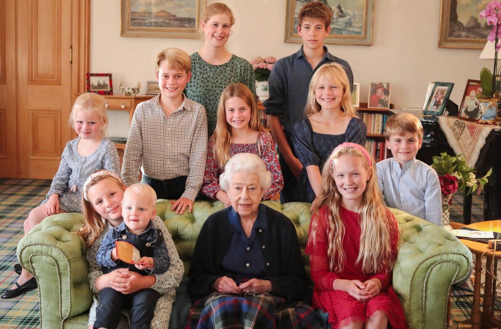 late Queen's family snap