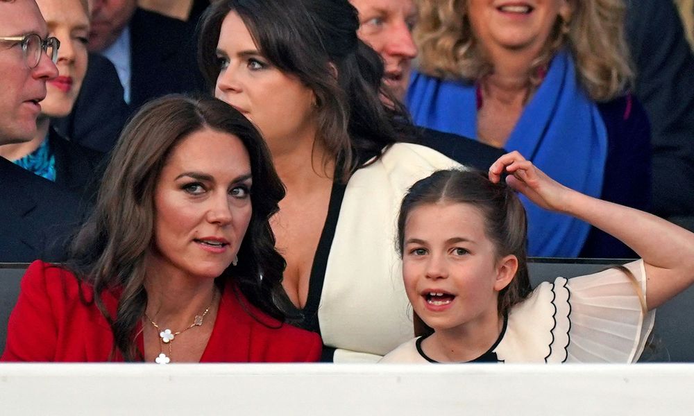 Kate Middleton and Princess Charlotte coronation concert