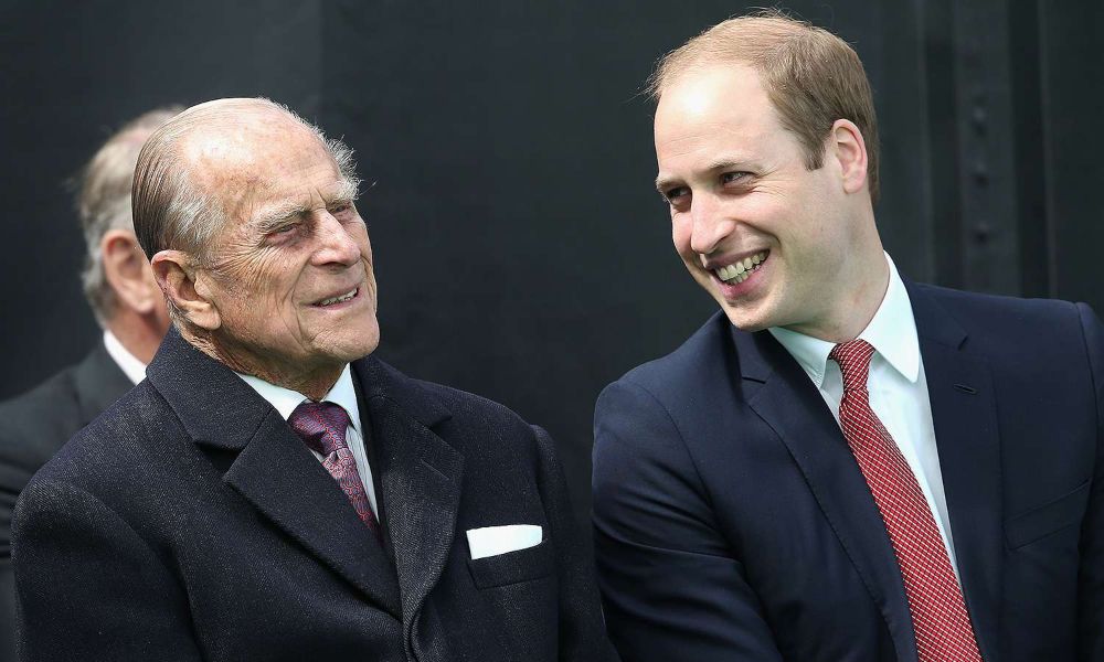 See Prince William's Reaction To Cheeky Prince Philip Anecdote 