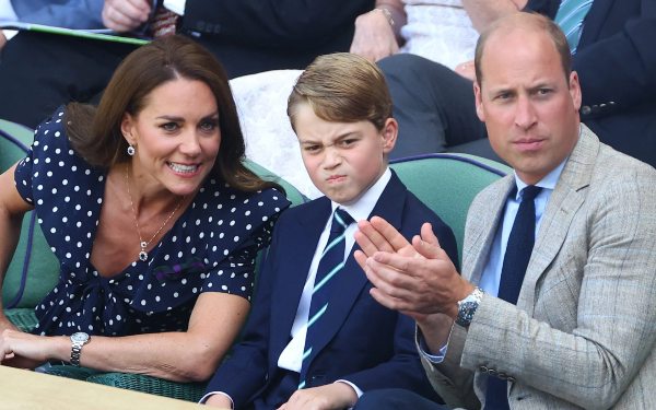  William Kate and George at Wimbledon