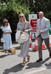 Mike And Zara Tindall Put On Loved-up Display At Wimbledon