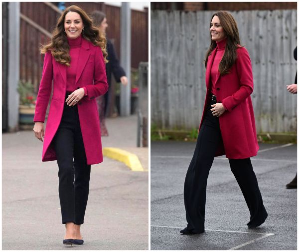 Kate during a visit to Harrow in 2021 and engagement at Windsor Foodshare 2023