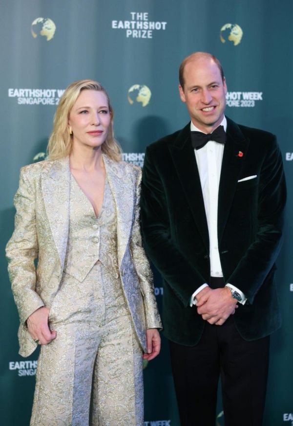 Prince William Hits The Green Carpet For Earthshot Prize Awards