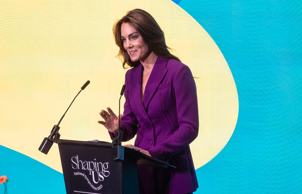 Princess Kate Delivers Her Biggest Speech Ever At Early Childhood Summit