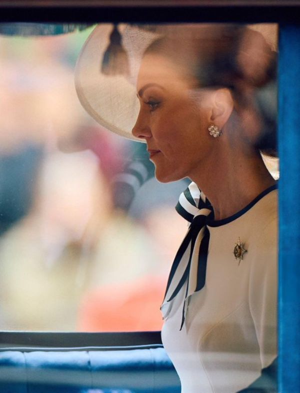 Princess of Wales at Horse Guards Parade at Trooping The Colour