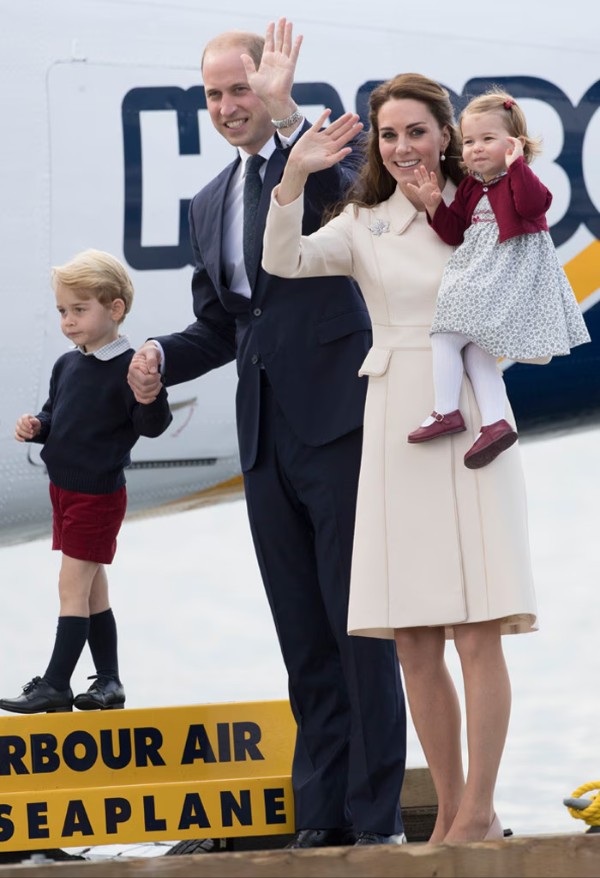 George and Charlotte was too adorable during their trip to Canada 2016