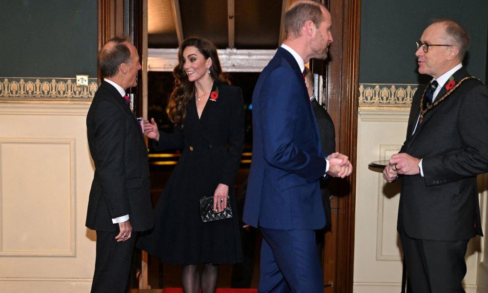 Princess Kate Arrives For The 2024 Festival Of Remembrance