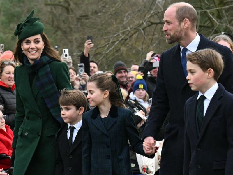 Princess Kate Joins Royals For Christmas Day Church Service In Sandringham