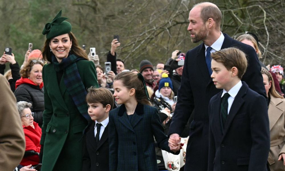 Princess Kate Joins Royals For Christmas Day Church Service In Sandringham