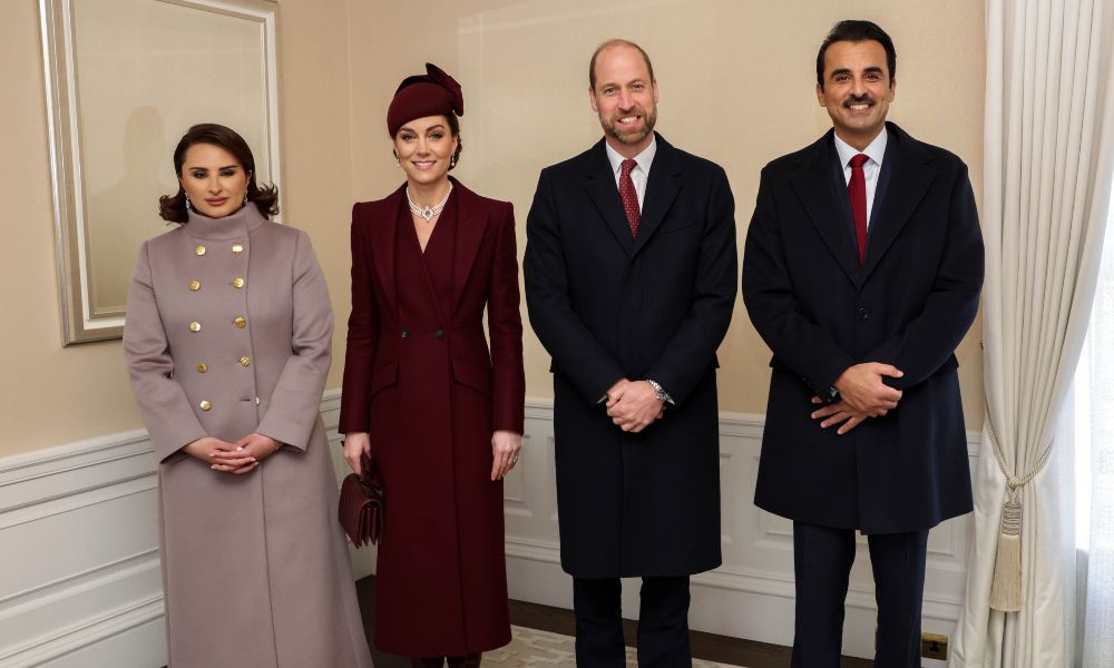 Princess Kate Returns To Royal Duties For Qatar State Visit