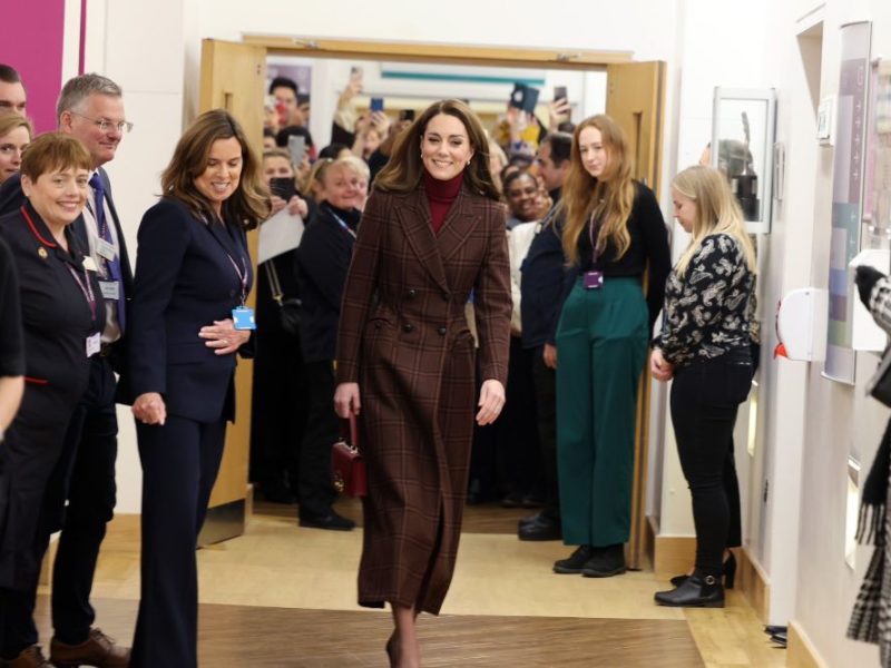 Why Kate Middleton Skipped Her Signature Accessory During Royal Marsden Visit