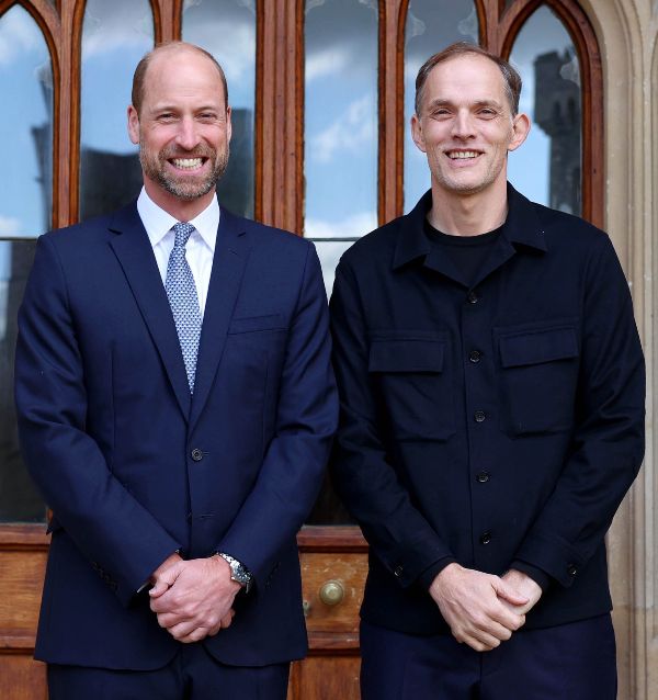 The Prince of Wales, in his role as Patron of the FA, has met with new England manager Thomas Tuchel at Windsor Castle.