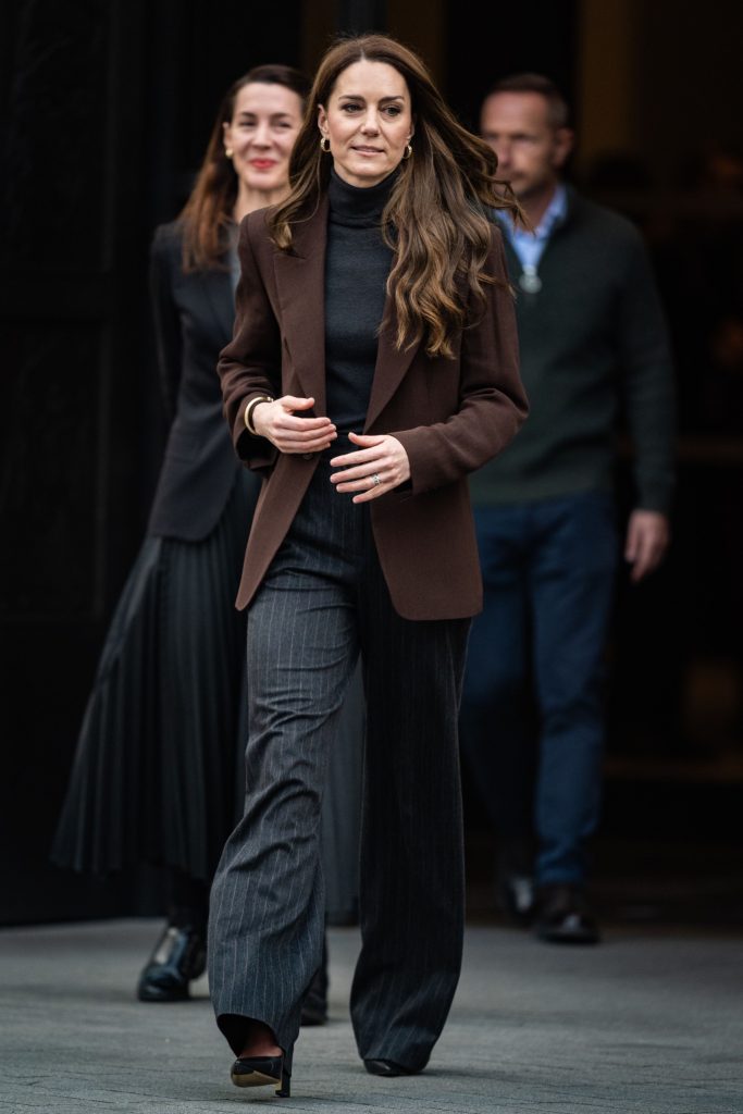 The Princess of Wales during a visit to the National Portrait Gallery, London