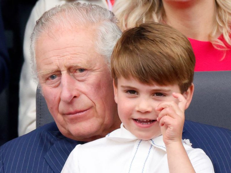 Unearthed Photo Reveals Prince Louis' Strong Resemblance To Grandfather King Charles