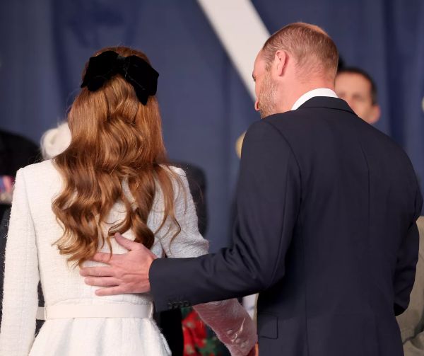Prince William Shares Rare Public Display Of Affection With Kate During VE Day Concert