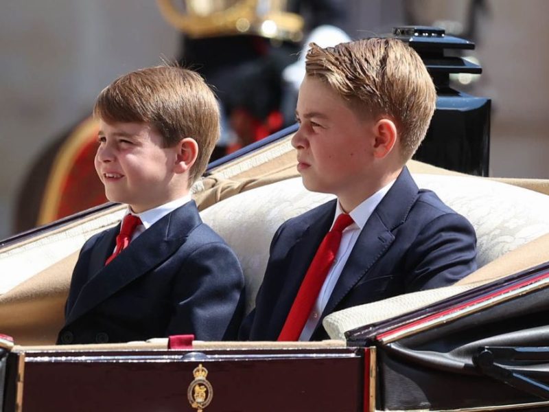 Prince Louis Breaks Tradition At Trooping The Colour