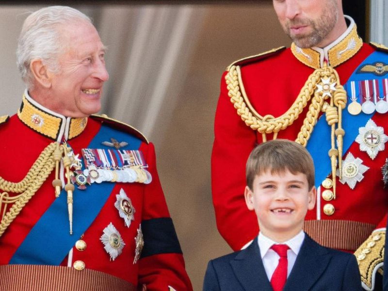 Prince Louis Steals the Show by Copying King Charles at Trooping the Colour