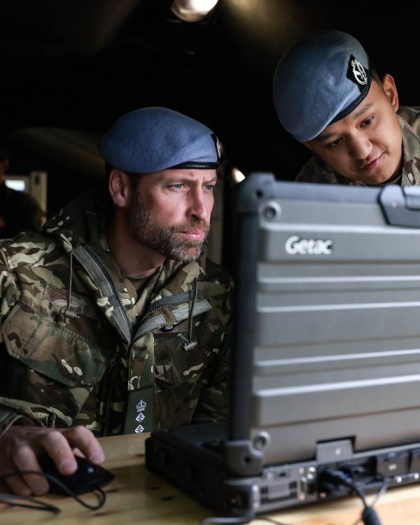 Prince William during a visit to Wattisham Flying Station, Suffolk, on June 4, 2025