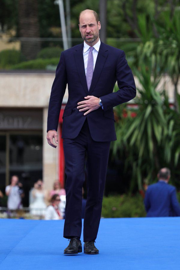 The Prince of Wales arrives at the Blue Economy and Finance Forum (BEFF) at The Grimaldi Forum in Mo