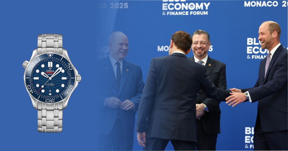 The Real Reason Prince William Wears the Same Omega Watch Everywhere