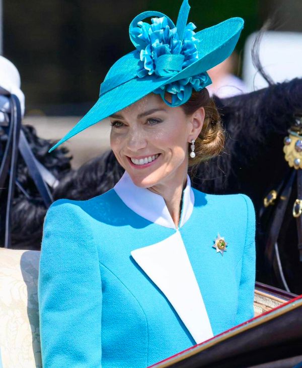 Trooping In Teal: Mother‑Daughter Style Moment For Kate And Charlotte