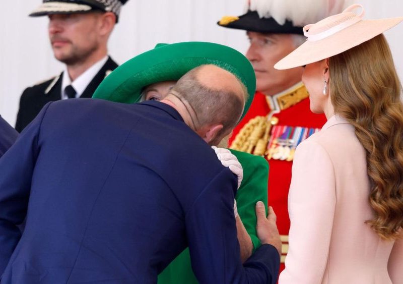 A Surprising Royal Moment_ Prince William Seen Kissing Queen Camilla
