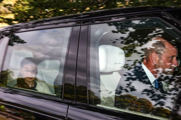The Wales Family attending Church at Balmoral