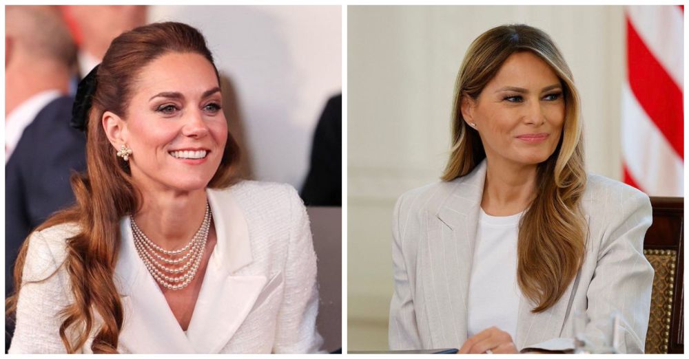 A Rare Duo_ Princess Kate Joins Melania Trump During State Visit (1)