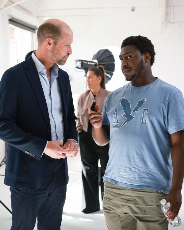 The Prince of Wales was in Lambeth today to visit Spiral Skills, a youth organization that provides career coaching