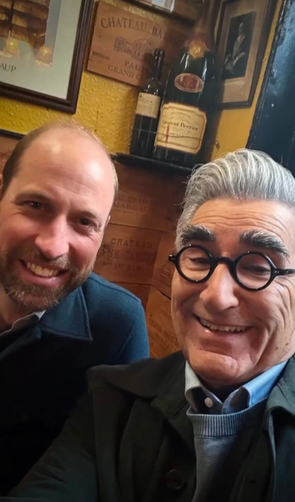 Prince William and Eugene Levy