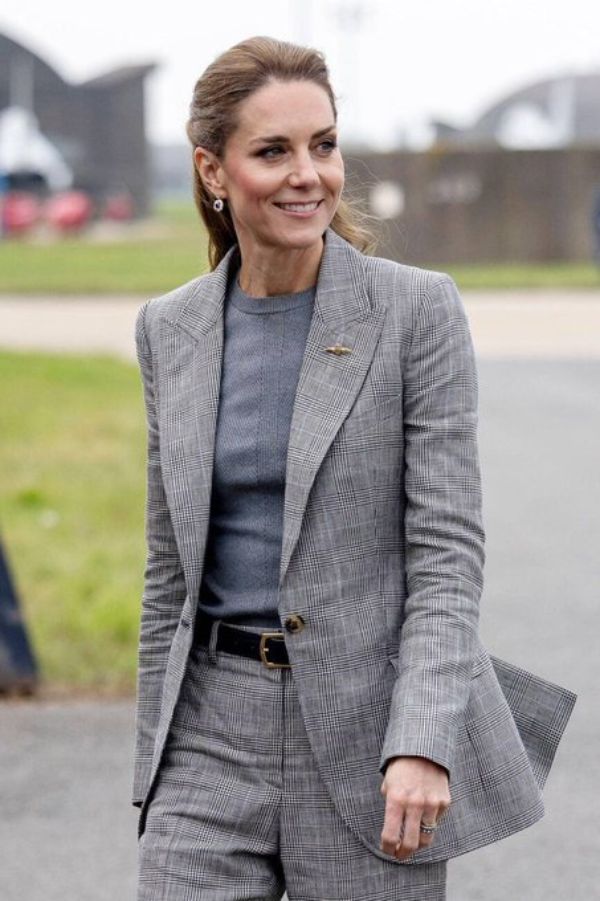 The Princess of Wales has arrived at RAF Conningsby