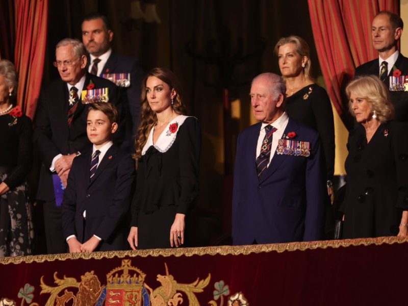 A Proud Moment: Princess Kate and Prince George Attend the Festival of Remembrance Together