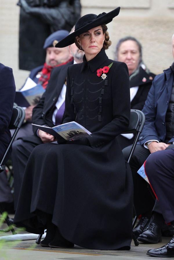 Princess Kate Learns Secret To Longevity From Veteran at Remembrance Service