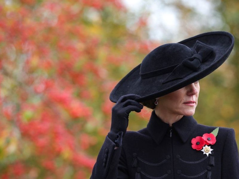 Princess Kate Learns Secret To Longevity From Veteran at Remembrance Service