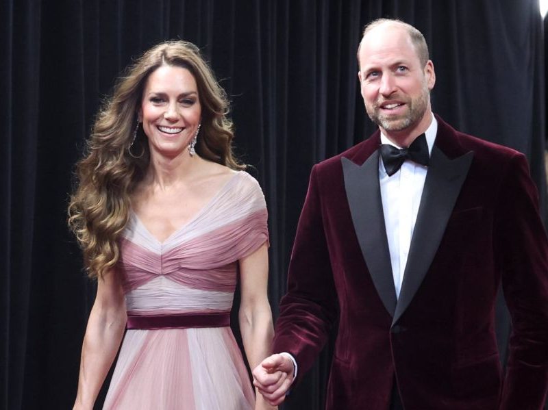 Princess Kate Stuns at BAFTAs, Making Glamorous Return with Prince William After 3 Years