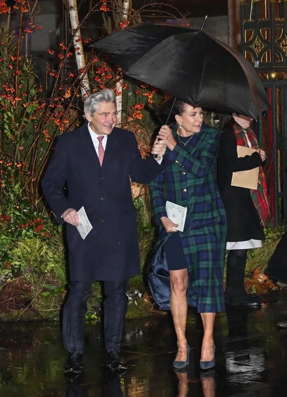 Mike and Carole Middleton Leaving Carol Service Dec 5 2025
