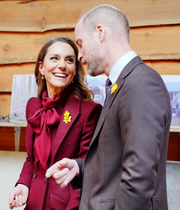 On 26.02.2026, The Prince and Princess of Wales departing after visiting the Hanging Gardens