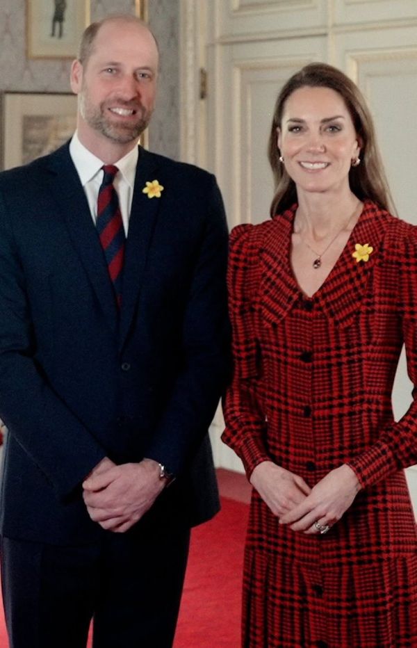 Princess of Wales and Prince William released a video message to mark St David’s Day