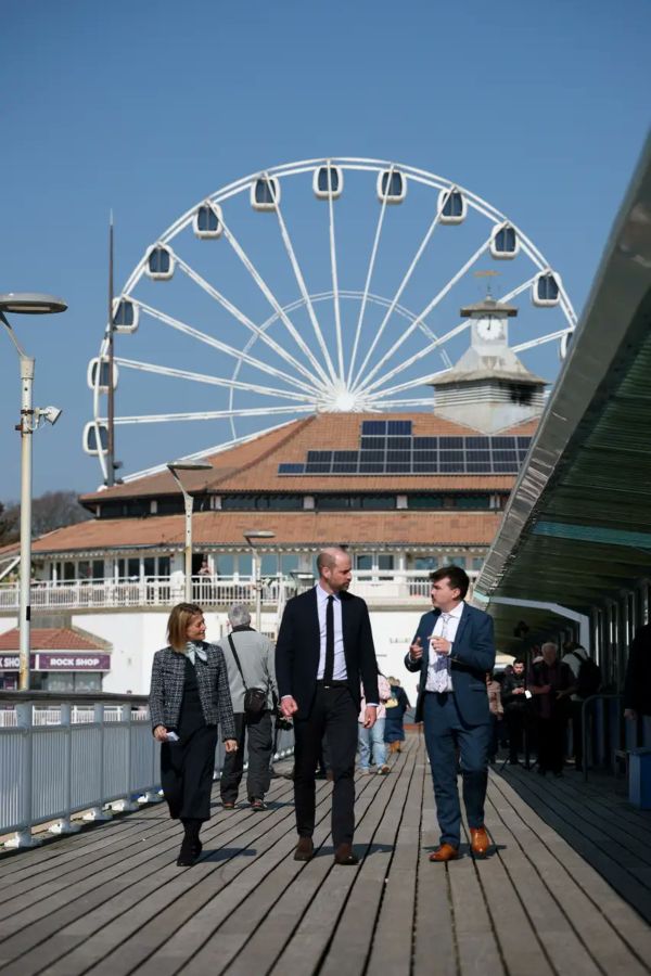 The Prince of Wales has joined an international delegation in Bournemouth