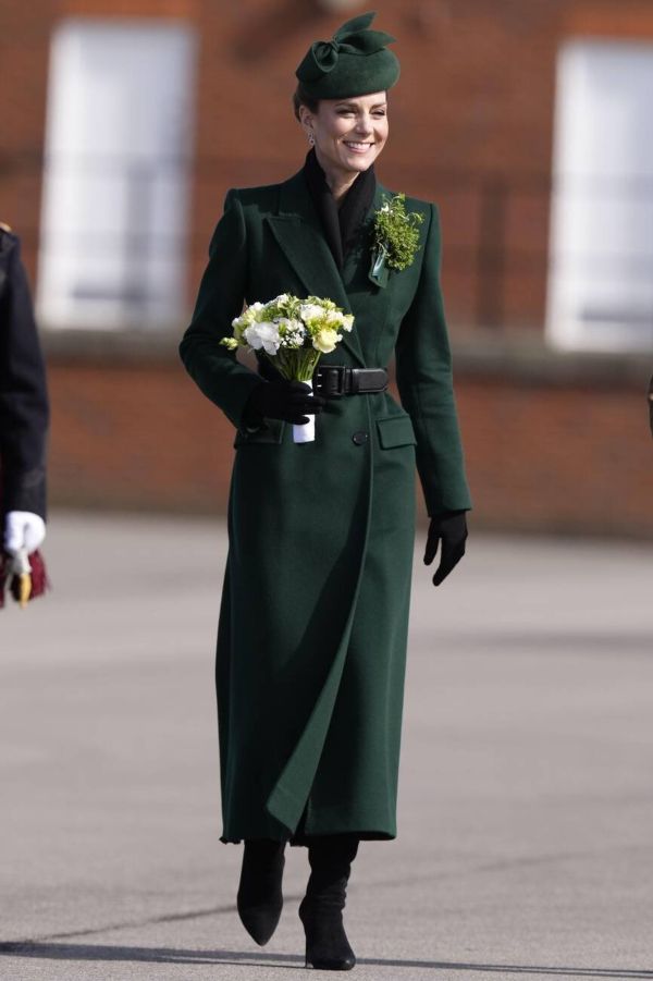 The Princess of Wales, as Colonel of The Regiment