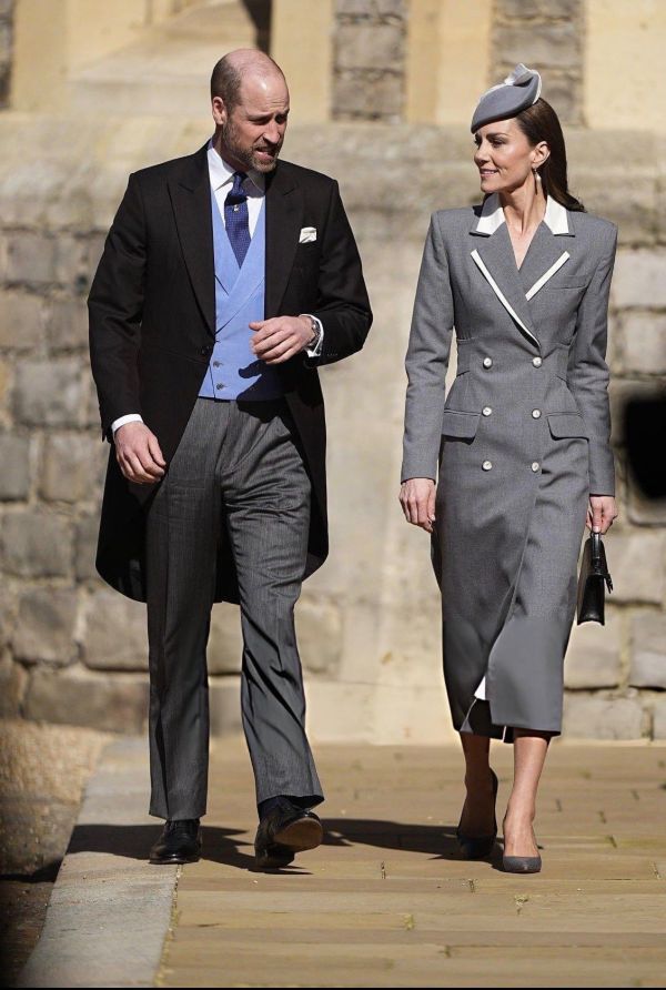 The Waleses welcoming the President and First Lady of Nigeria